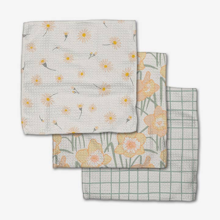 Daisy Dust Dishcloth Set of 3