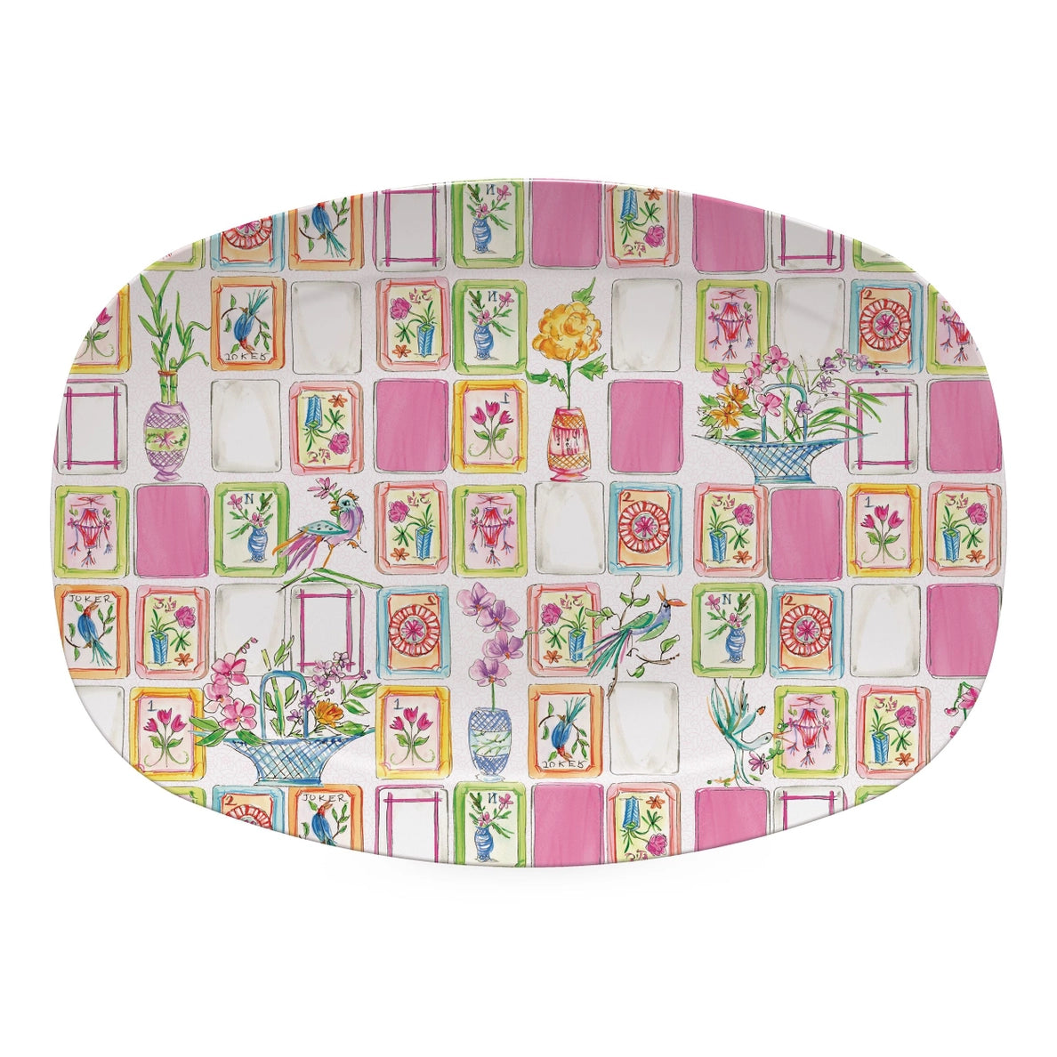 Mahjong Tile Platter