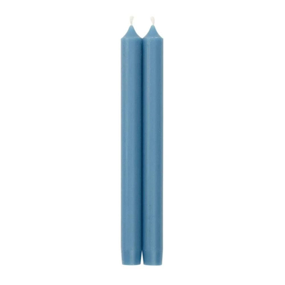 Straight Taper 10" Candles in Parisian Blue