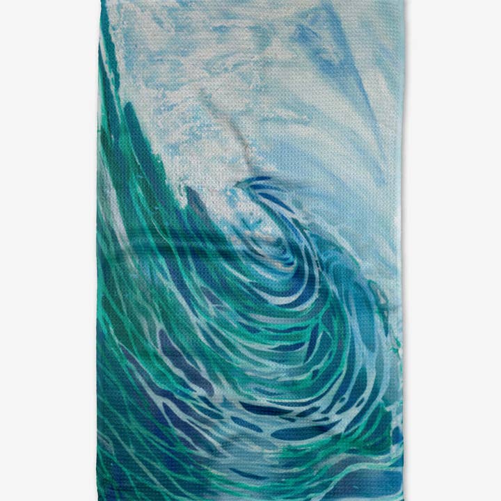 Ocean Wave Tea Towel