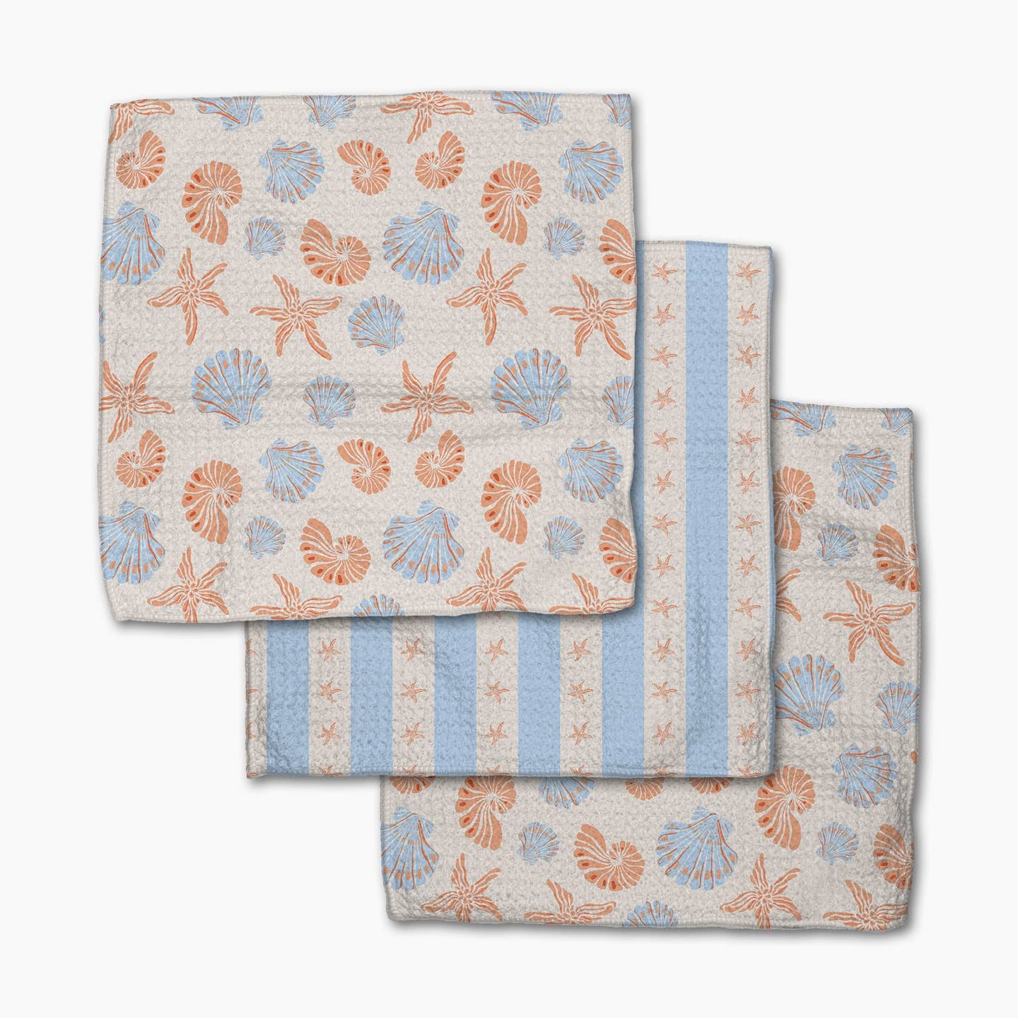 At Sea Dishcloth Set of 3
