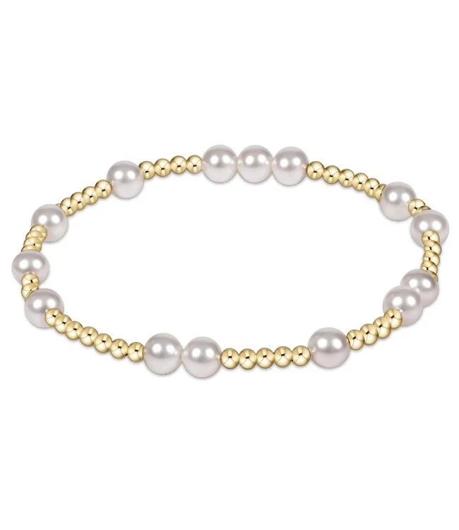 extends hope unwritten bead bracelet - pearl