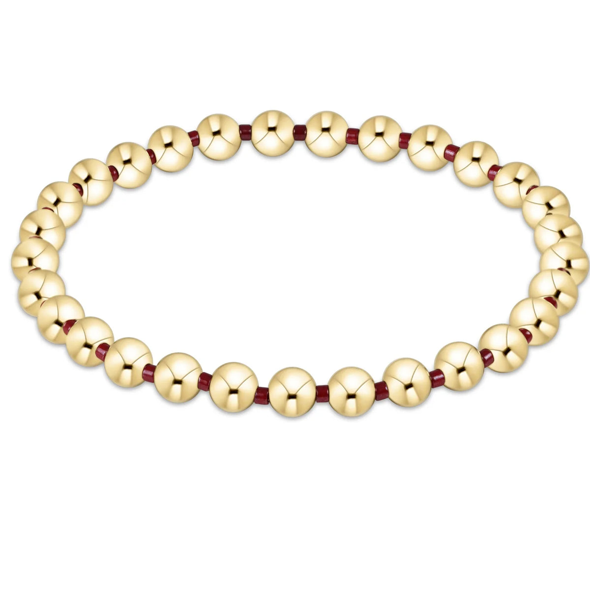 Gameday Hope Grateful 5mm Bead Bracelet