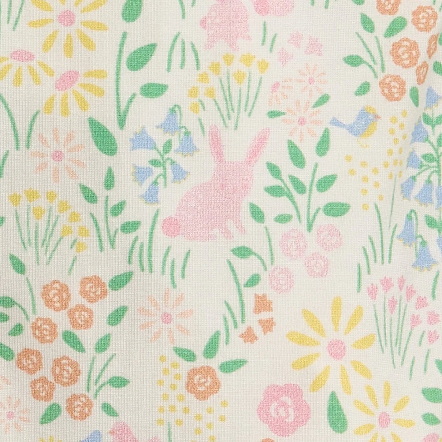 Hoppy Garden Modal Footie With Ruffle