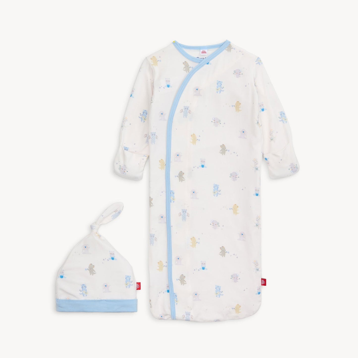 Blue Baby Beats Modal Gown + Hat