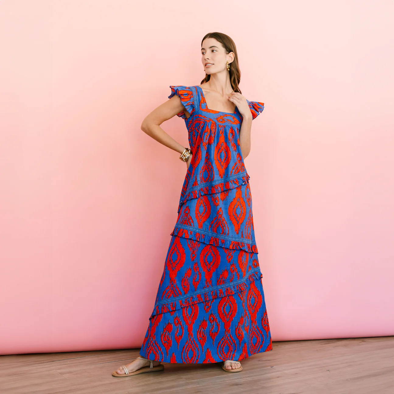Zicatela Ikat Olla Dress