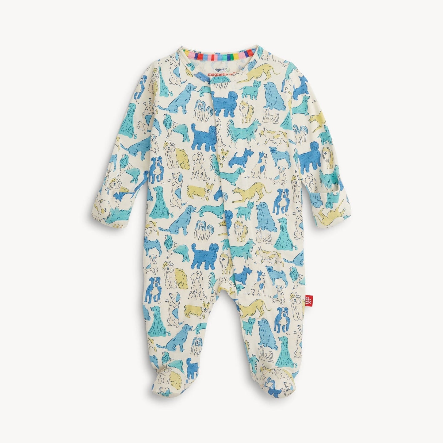 Blue It's A Paw-ty RightFit Footie
