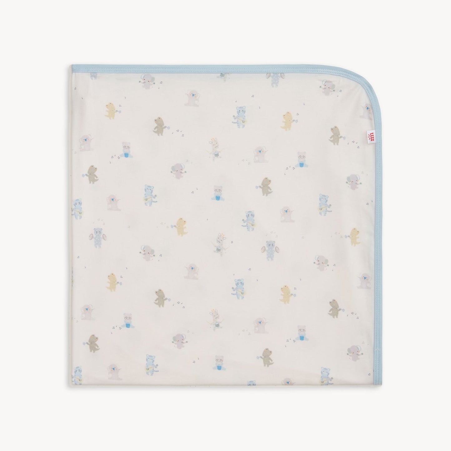 Blue Baby Beats Modal Baby Blanket