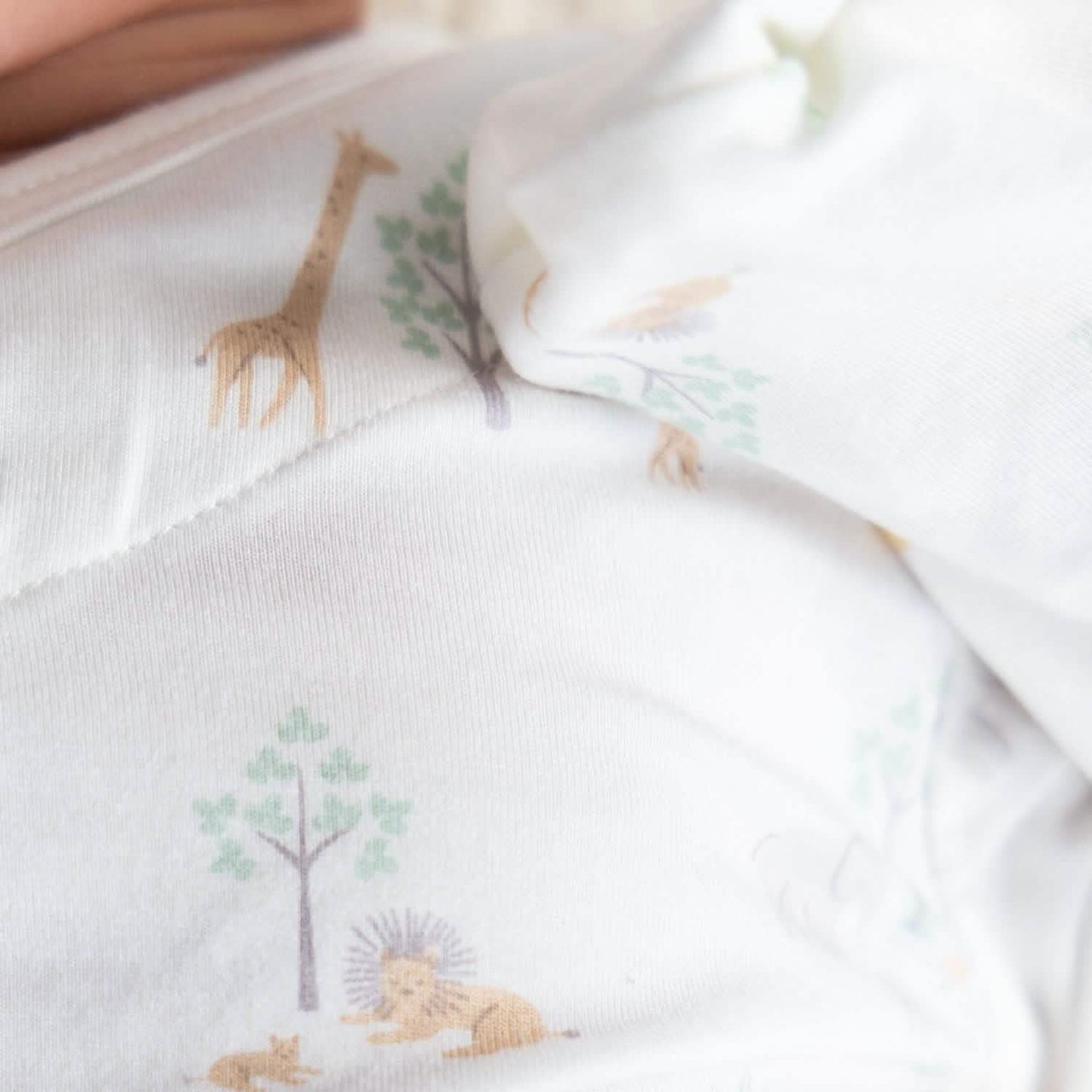 White Serene Safari Gown + Hat Set
