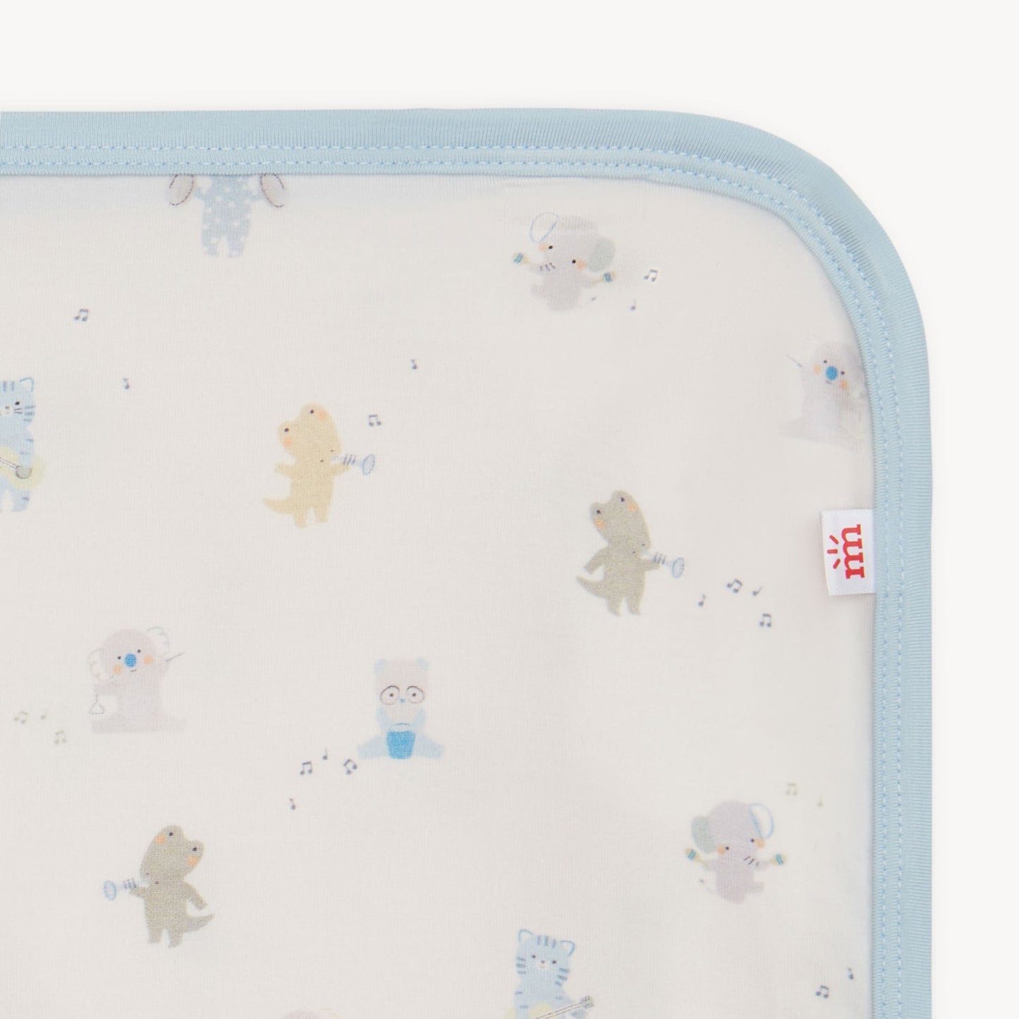 Blue Baby Beats Modal Baby Blanket