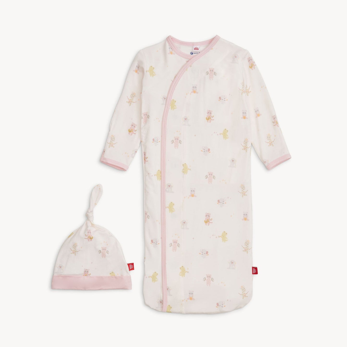 Pink Baby Beats Modal Gown + Hat