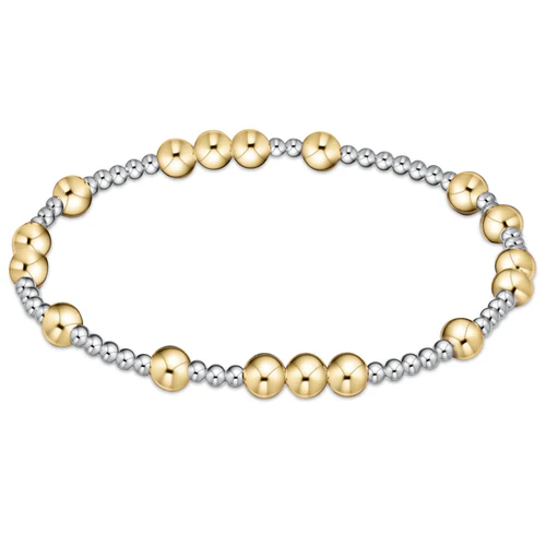 Hope Unwritten Mixed Metal Bead Bracelet