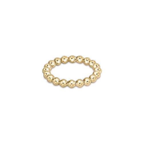 Classic 3mm Gold Bead Ring