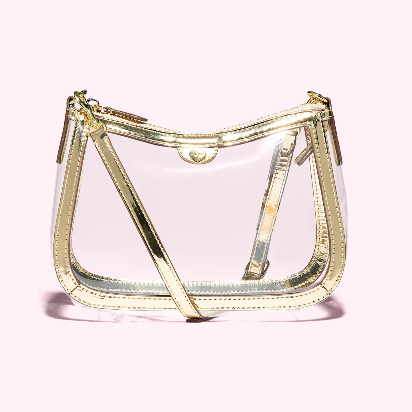 SCL Clear Curved Crossbody