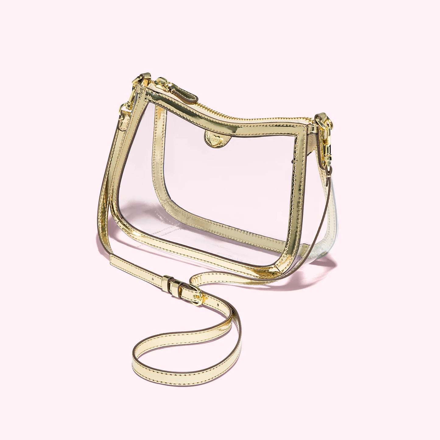 SCL Clear Curved Crossbody