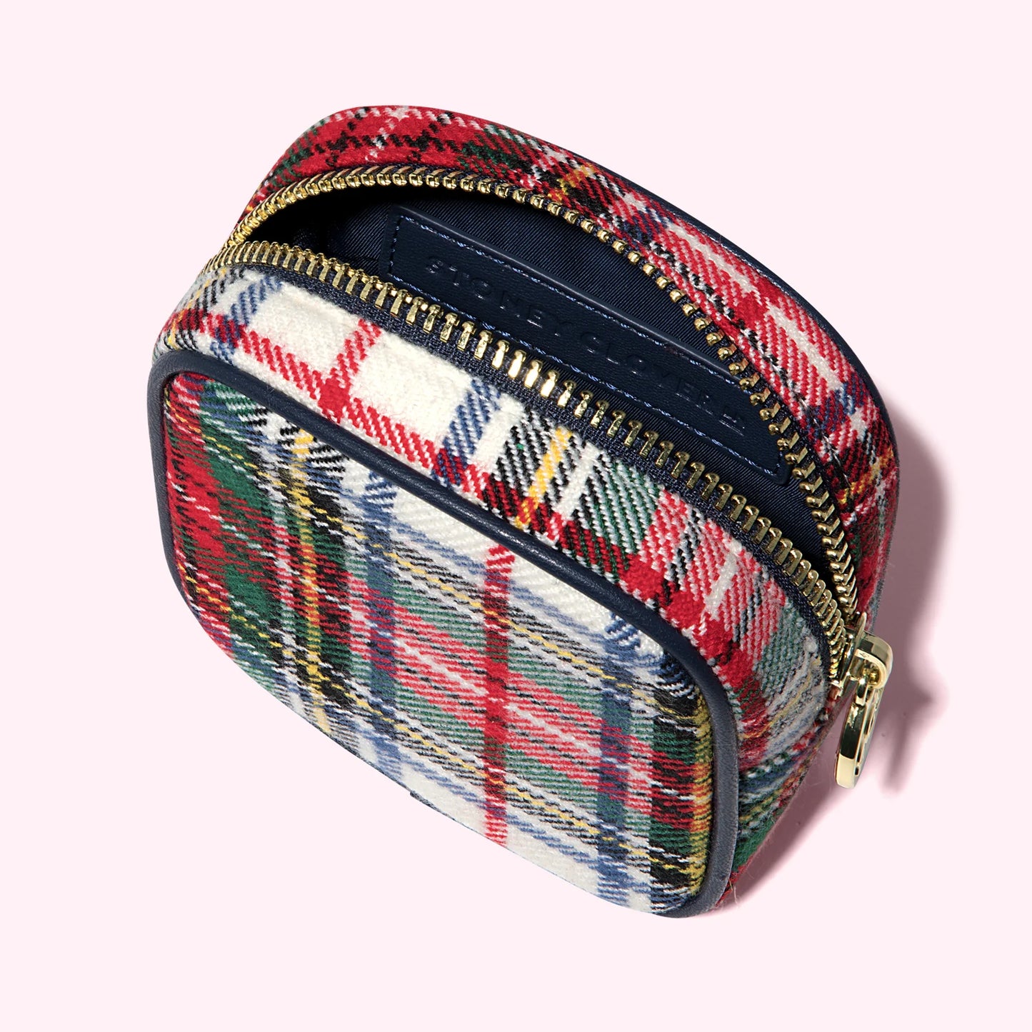 SCL Christmas Plaid Mini Pouch