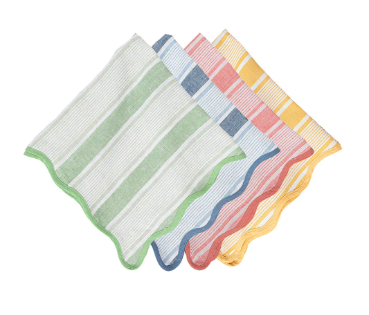 Cabana Stripe Napkin Set/4