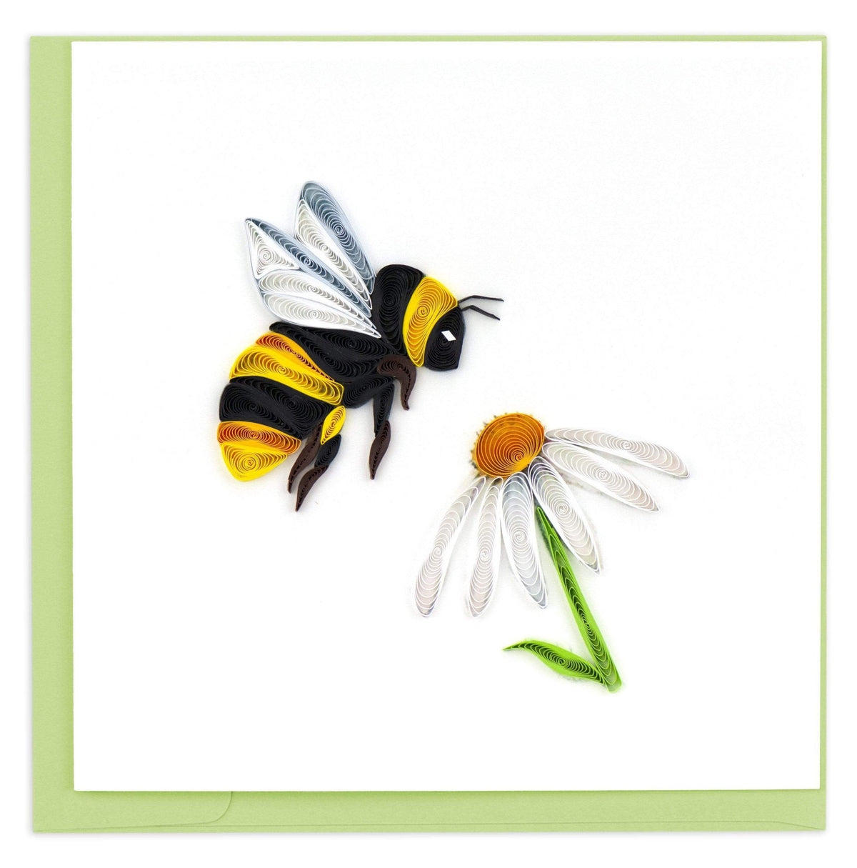 Quilling Card Quilled Bumble Bee Greeting Card