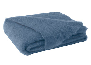 Lake Brushed Mohair Throw