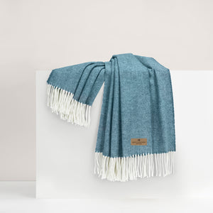 Lake Italian Herringbone Throw
