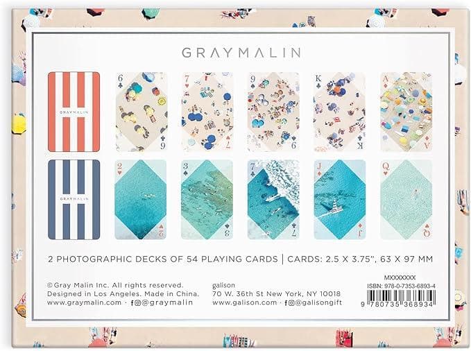 The Beach Playing Card Set by Gray Malin