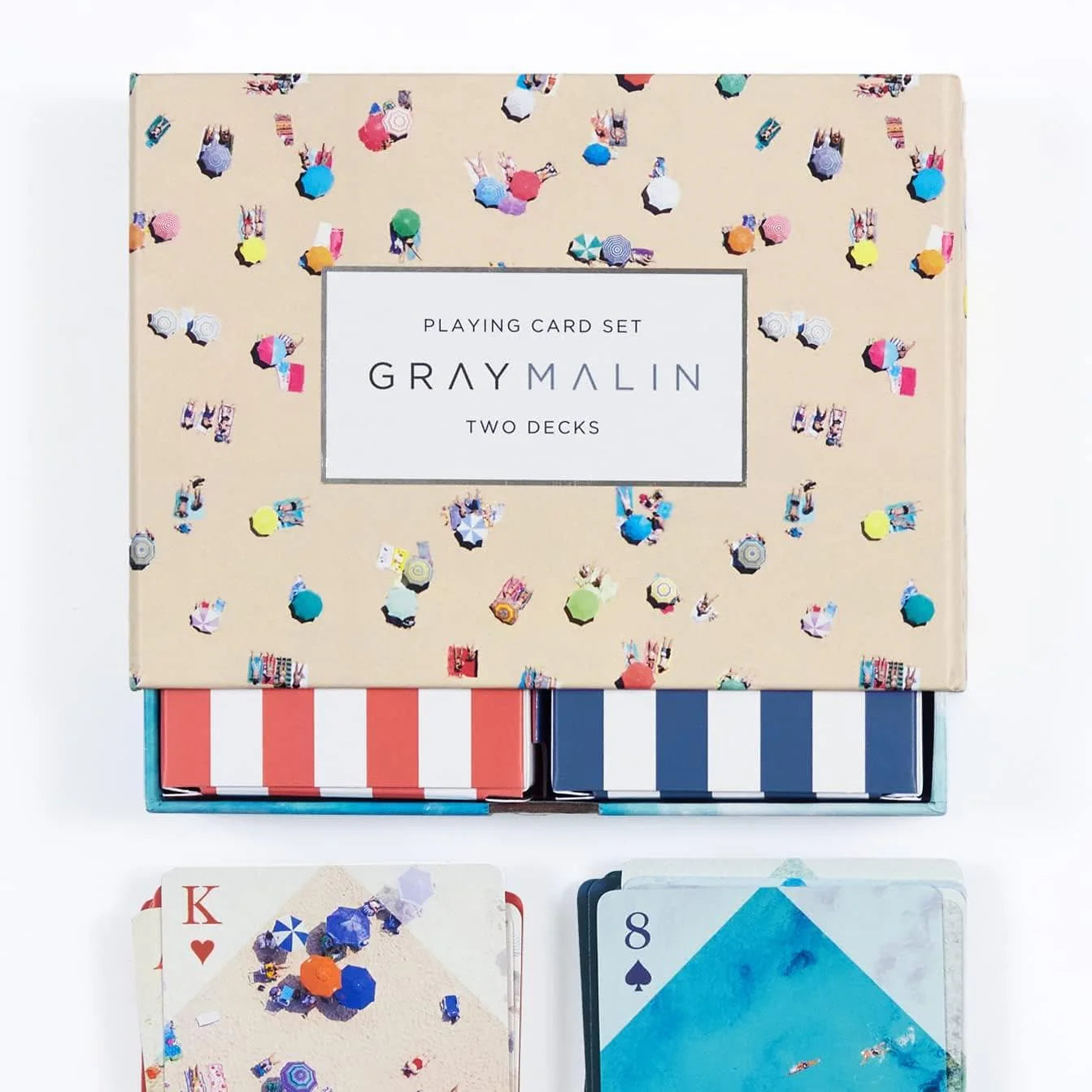 The Beach Playing Card Set by Gray Malin