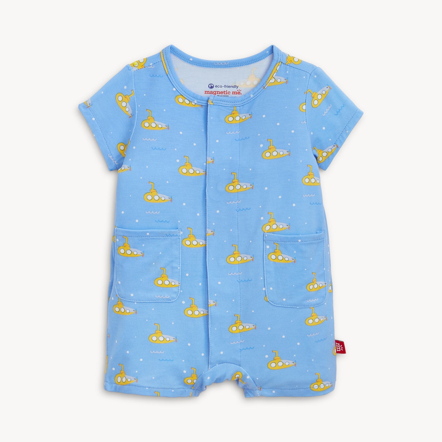 Dip Ship Modal Magnetic S/s Pocket Short Romp