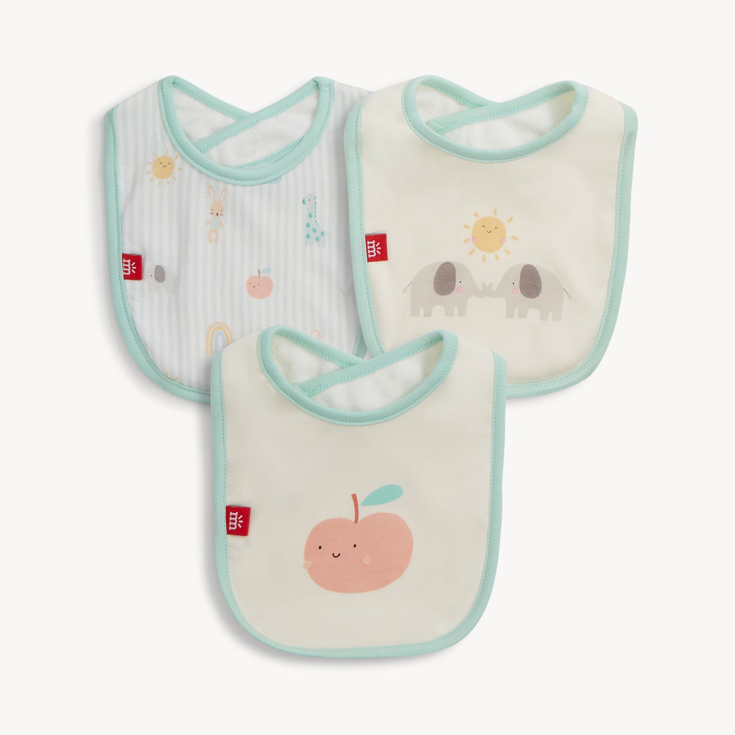 Lullaby Sky Modal Magnetic Bib 3-pack