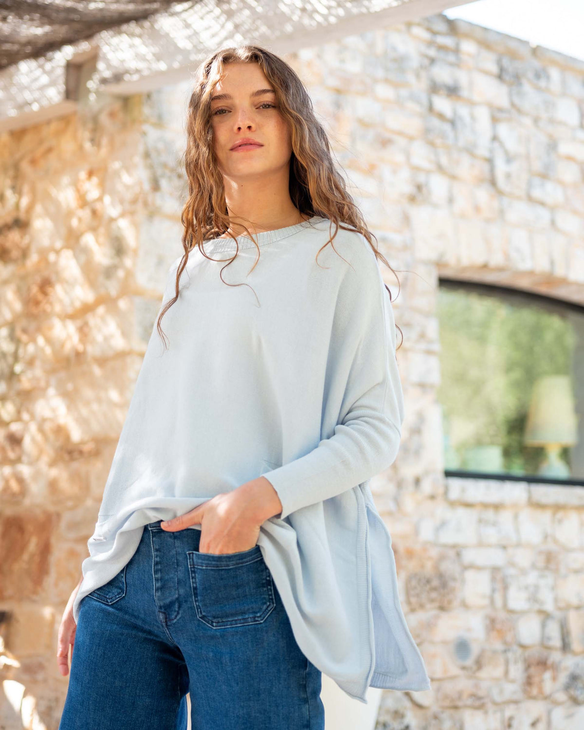 Catalina Crewneck Sweater - One Size