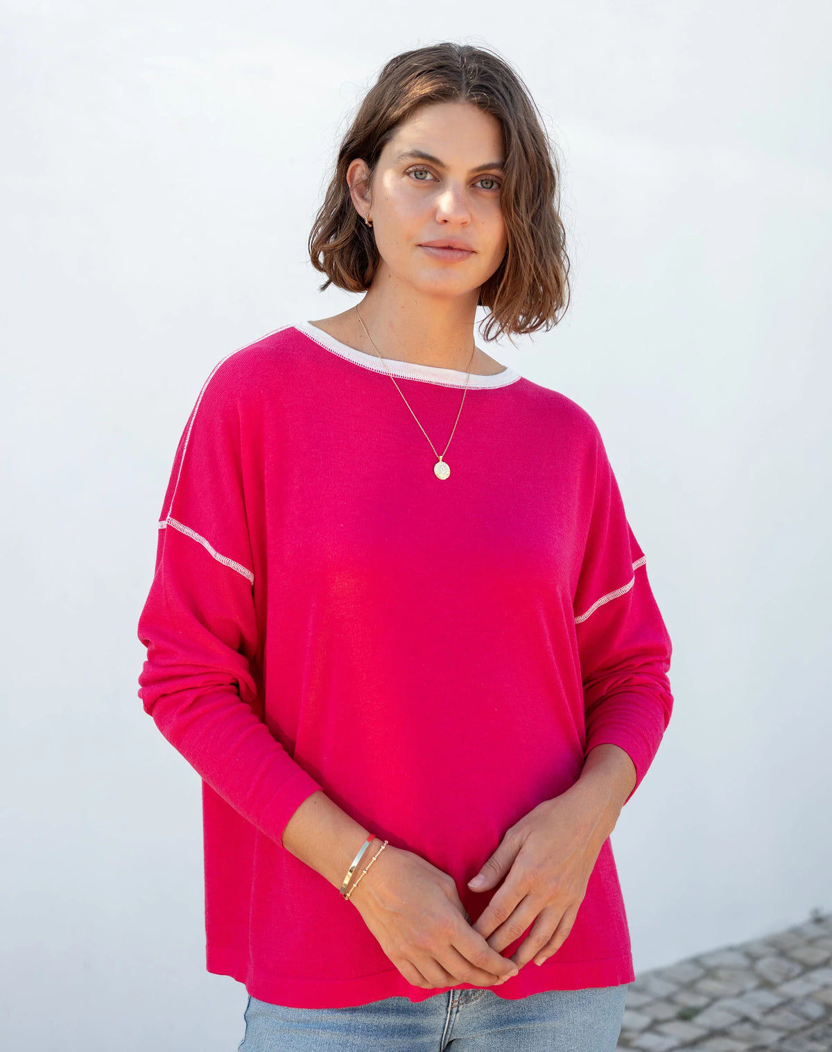 Delmar Crewneck Sweater - One Size
