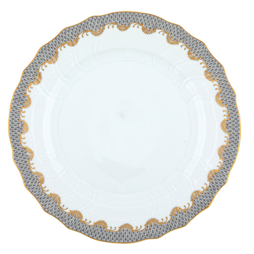 Herend Fish Scale Gray