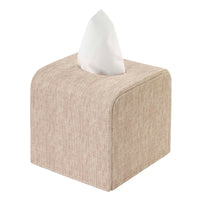 Pronto Bath Accessories Beige Tissue Box