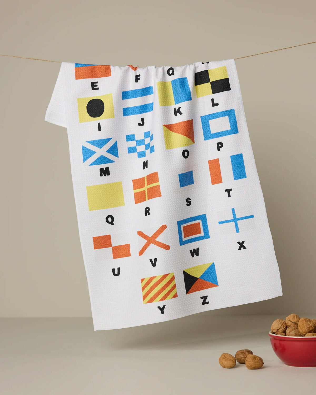 Signal Flags Tea Towel
