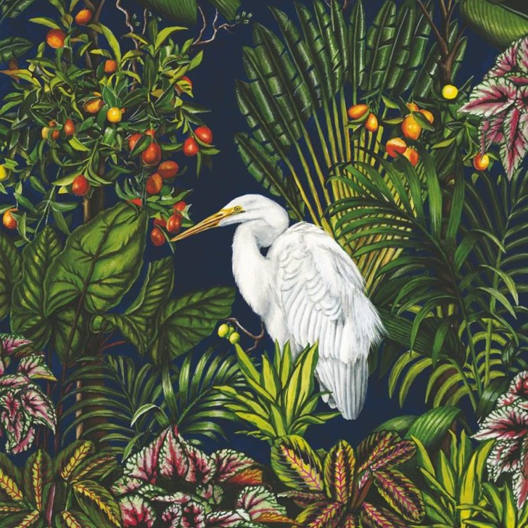 Egret Island Cocktail Napkin
