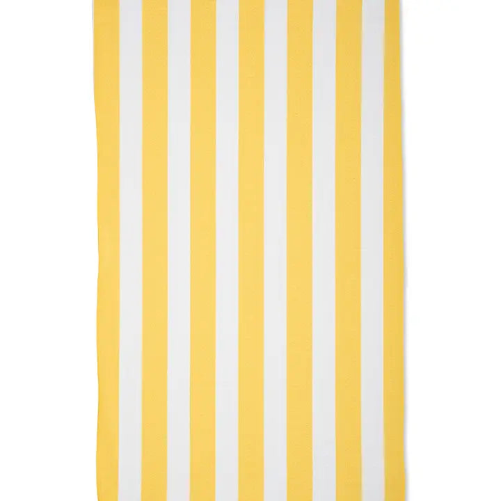 Summer Bold Yellow Tea Towel