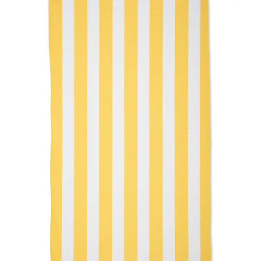 Summer Bold Yellow Tea Towel