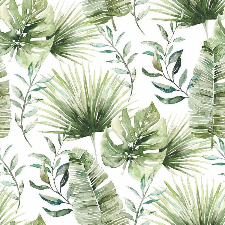 Jungle Leaves Cocktail Napkin
