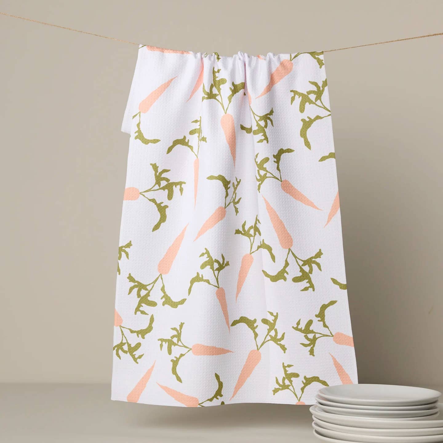 Carrot Toss Tea Towel
