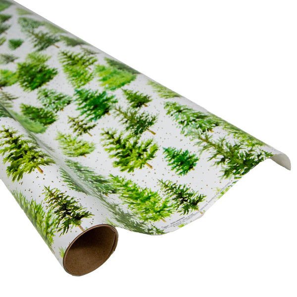 White Christmas Gift Wrap