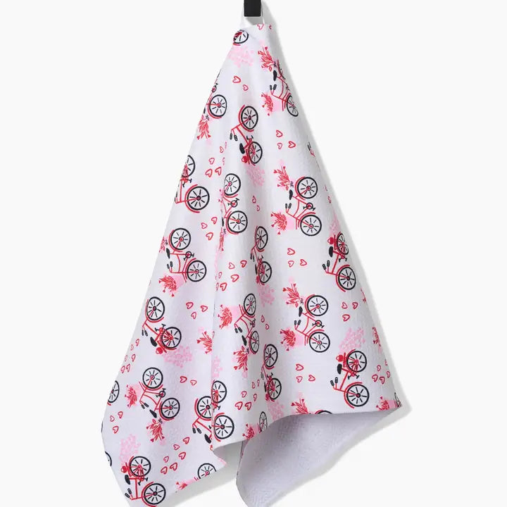 Love Bikes Tea Towel