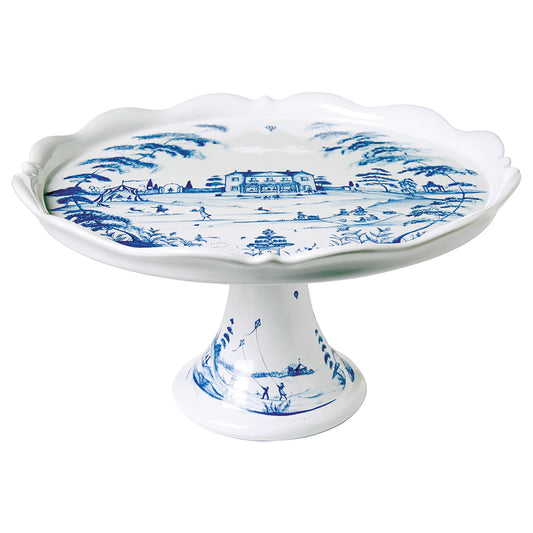 Cake Stand - Delft Blue