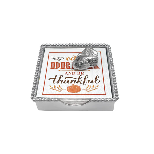 Turkey Beaded Napkin Box Set