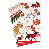 Christmas Delivery-White Guest Towel