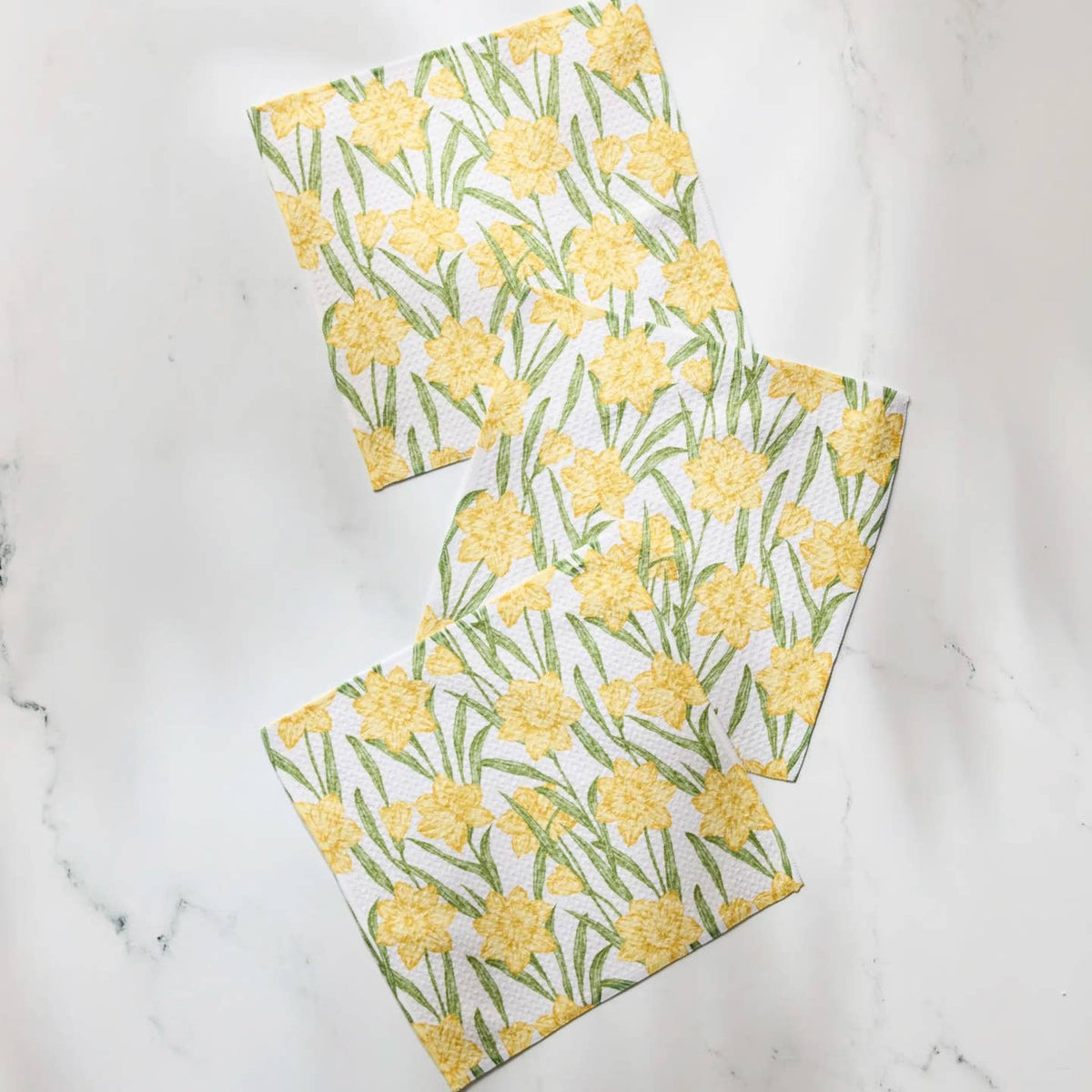 Daffodil Darling Dishcloth Set of 3