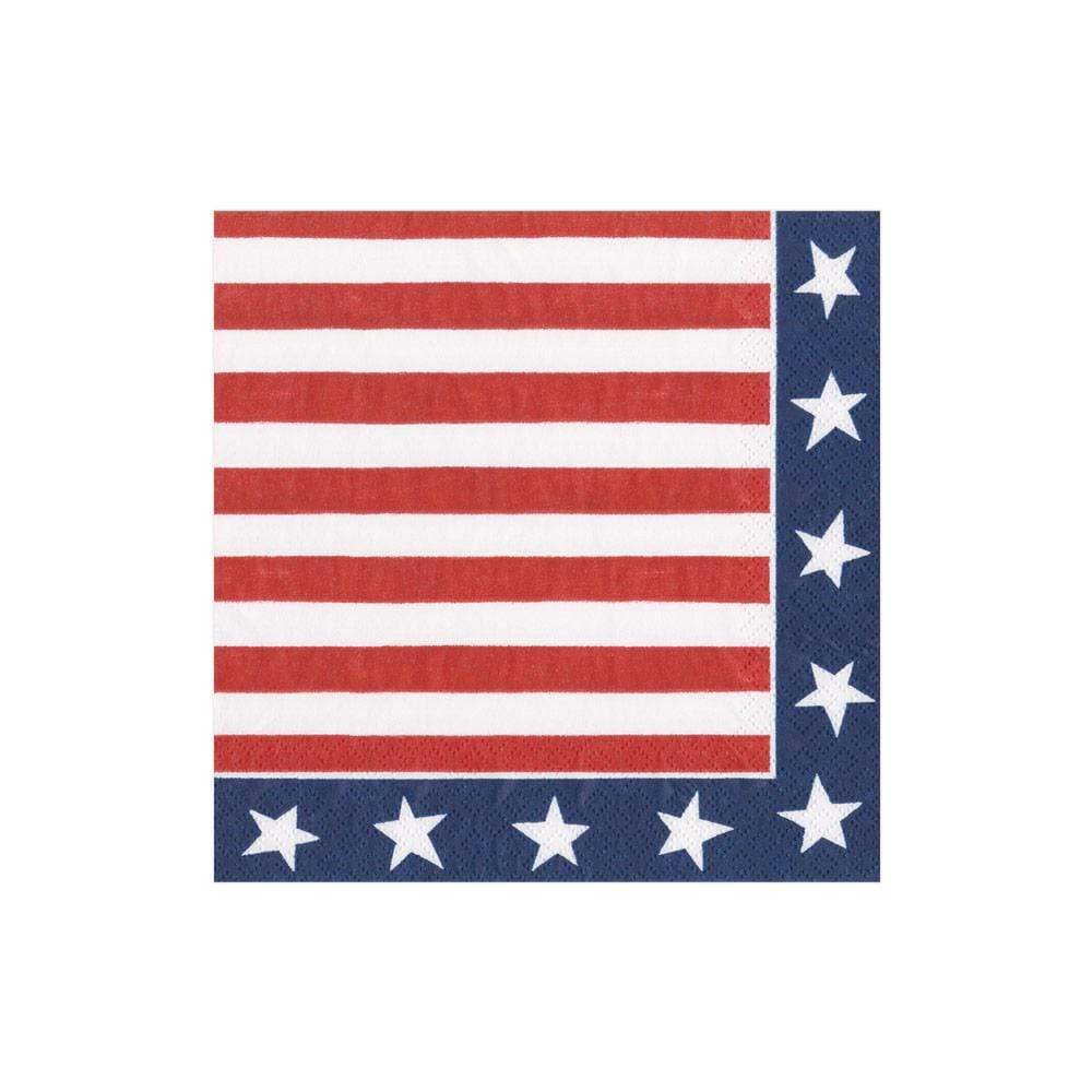 Red, White, & Blue Napkin