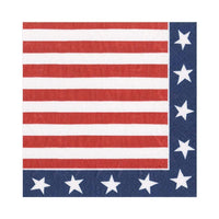 Red, White, & Blue Napkin