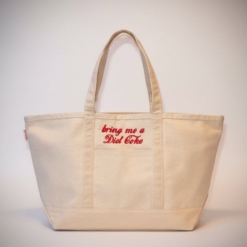 "bring me a Diet Coke" Tote