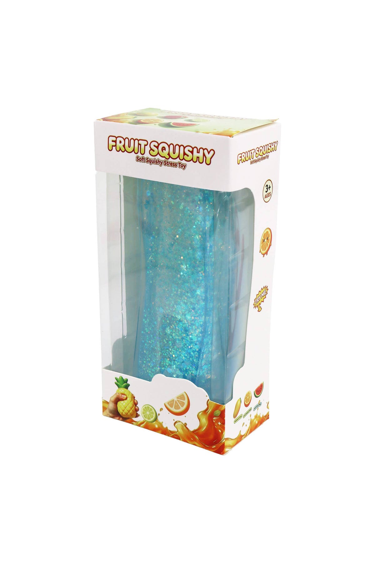 Glittery Butter Coconut Oil Jelly Zero Rebound Squishy