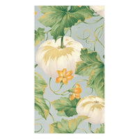 Heirloom Pumpkins Paper Guest Towel Napkins in Grey & White