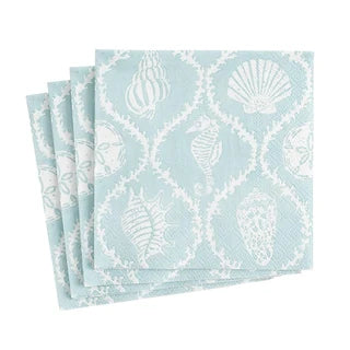 Seychelles Aqua Cocktail Napkin